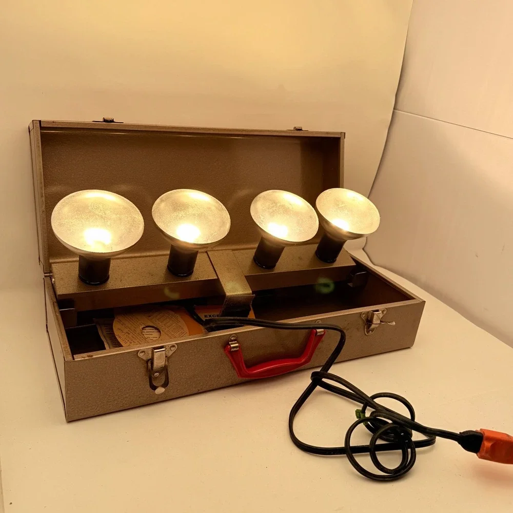 Excel‎ Lite 4 Lite Bar Photographic Bar Light with General Electric Movie Lights